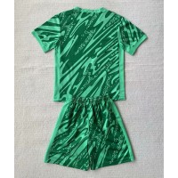 Maglia Calcio Paesi Bassi Portiere Prima Divisa Bambino Europei 2024 Manica Corta (+ pantaloncini)